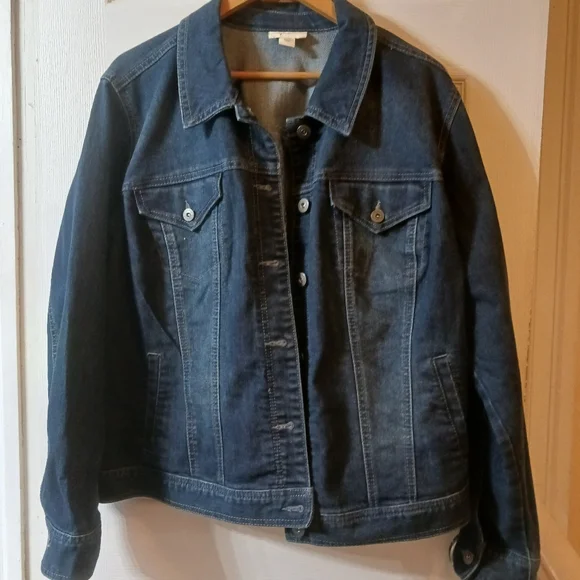 Demin jacket size 20 - Picture 4 of 4